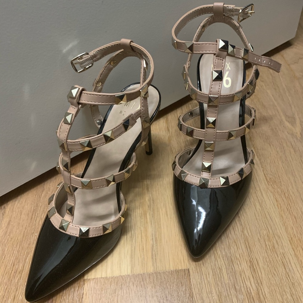 Studded heels with Strap, no original box.